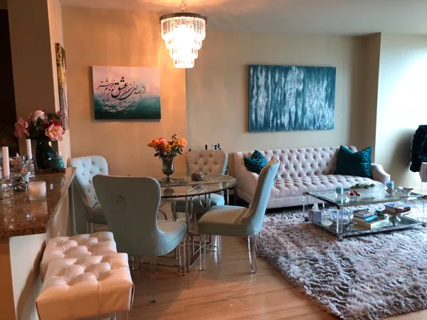 Well lit 1 bedroom 1 bath with views of bay bridge