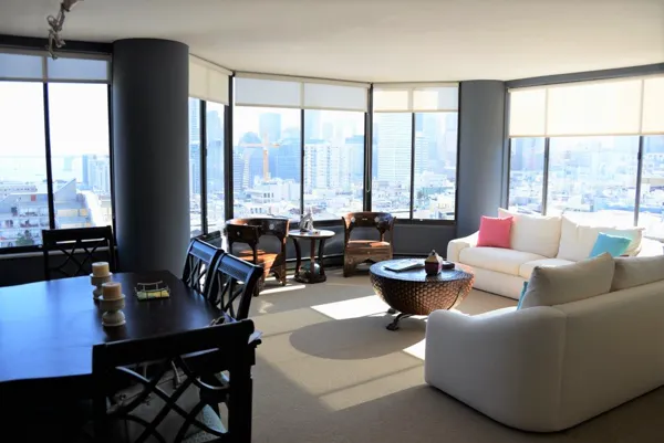 1 bedroom 1 bath Located centrally with panoramic view in Russian Hill