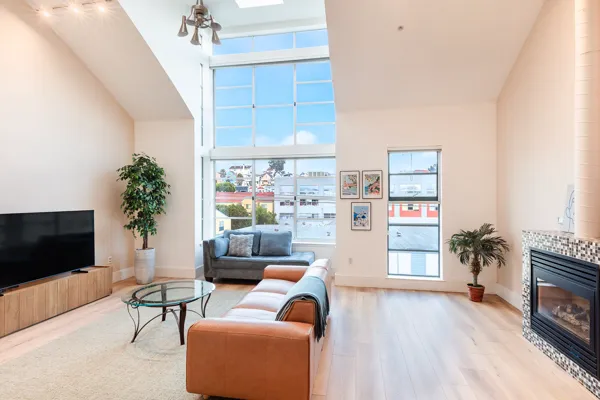 Spacious Three-Level Loft Residence with Roof Deck